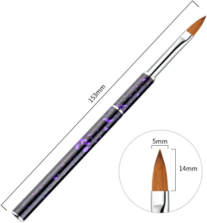 N/A маникир за сликање четка за пенкало метални ленти со акрилни нокти за цртање на гел линии рамни алатки за глава