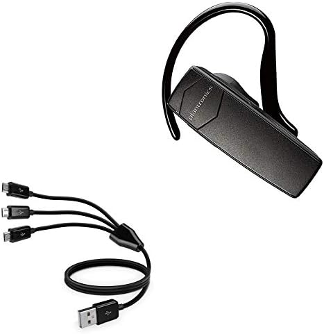 Кабел за Plantronic Explorer 55 - Multicharge MicroUSB кабел, повеќе кабел за полнење микро USB кабел за Plantronic Explorer 55