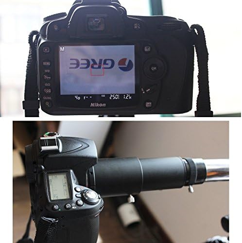 Комплет за адаптер за адаптер за камера Gosky Deluxe компатибилен со Nikon SLR - За телескоп Премиер Фокус и фотографија за проекција