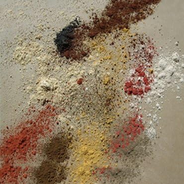 Сенф жолт железен оксид - Пигменти за уметничко и декоративно сликарство, бетон, глина, вар, малтер, asonидарски и производи за боја