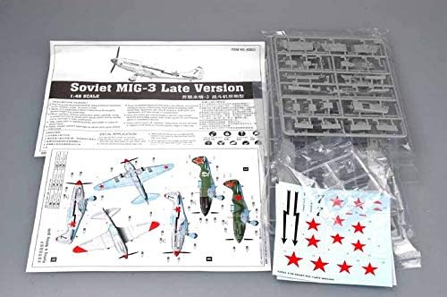 Трамптер 1/48 MIG3 доцна верзија Советски борбен модел комплет