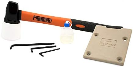 Freeman P50LSLW лесен пневматски пневматски 2-во-1 15,5-мерач и 16-мерач 2 подни нокти / степлер со тротоарите и заменливи основни плочи