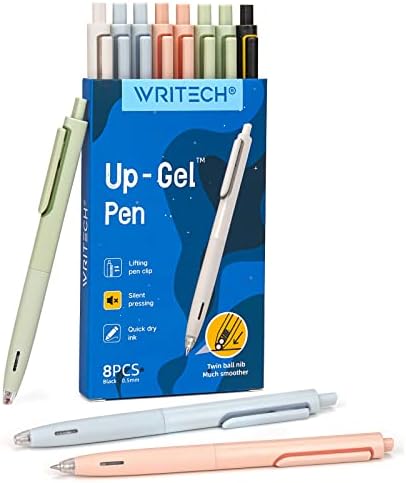 Writech up гел пенкала фино точка што може да се повлече од библиските нагласувачи за разновидни бои