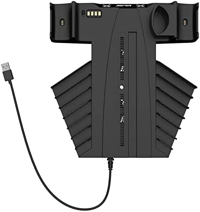 Фипуен PS5 Вертикален Држач Со Вентилатор За Ладење И Полнач Со Двоен Контролер Со Држач За Слушалки И АДАПТЕР ЗА НАИЗМЕНИЧНА СТРУЈА