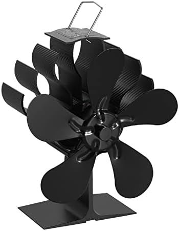 Гајуни 5-Вентилатор За Шпорет На Топлина За Камин За Горилник На Дрва Тивок Вентилатор Грејач Ефикасна Дистрибуција На Топлина Беатирс