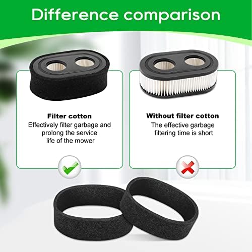AutoeC 593260 798452 Air Filter Pre-Filter, 6 Pack 593260 Air Clean Cleanter Filter Pre-Filter, погоден за 550E 550ex 625ex 675Exi 725Exi