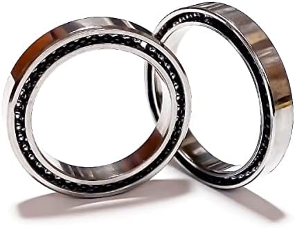 た ー とる ぃ ず ず Метална топка фиџет прстен за олеснување на стресот - не'рѓосувачки челик 4мм вистински спин прстен со метална топка, направен