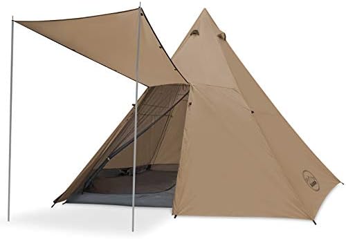 Казо семејство кампување шатор големи водоотпорни шатори за типи 8 лица со простории Тепи Тепин Инстант Поставување двоен слој