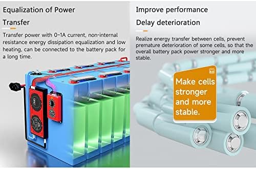 Систем за управување со батерии на целата група Активен баланс 3S-10S 1A 30A-500A 12V-36V LifePO4 литиум липо батерија Еквилализација