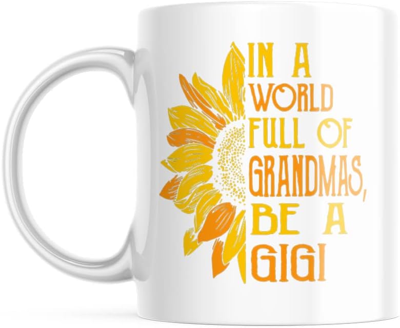 Во свет полн со баби, да биде igиџи 11 унца кригла за кафе за Нана Баба Греми М835