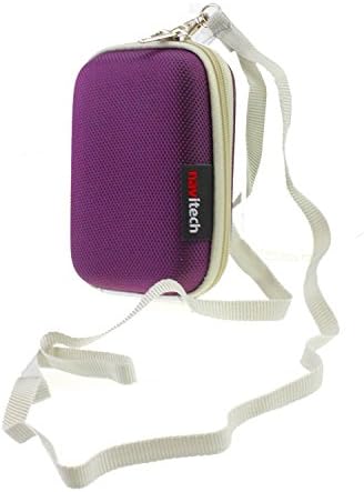Случајот за заштитени слушалки на Navitech Purple, компатибилен со слушалките за изолација на бучава од моки точки