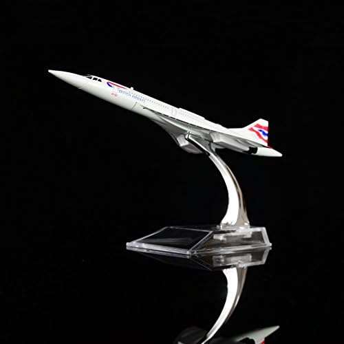24-часовно британски ервејс Г-боак легура метал сувенир Конкорд модел авион