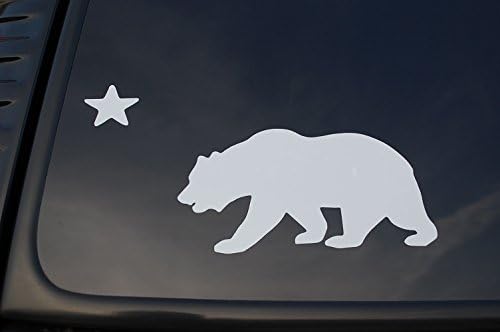 Калифорнија Знаме Налепница Винил Умре Намали Налепница Држава Мечка Автомобил Прозорец Камион Изберете Големина/Боја! В180
