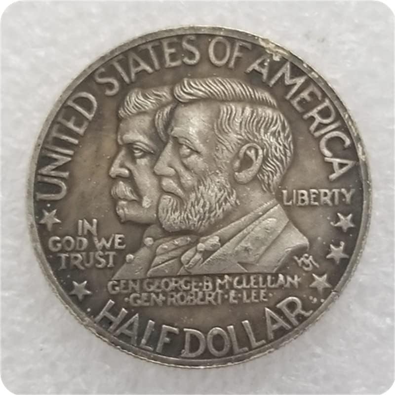 Антички занаети САД половина долар 1937-А колекција на сребрен долар 1588