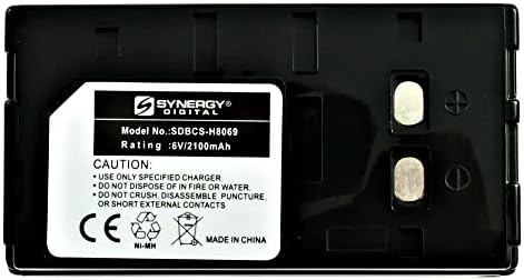 Синергија дигитална батерија за камера, компатибилна со Minolta HI8 848E камера, ултра висок капацитет, замена за батеријата Sony NP-55