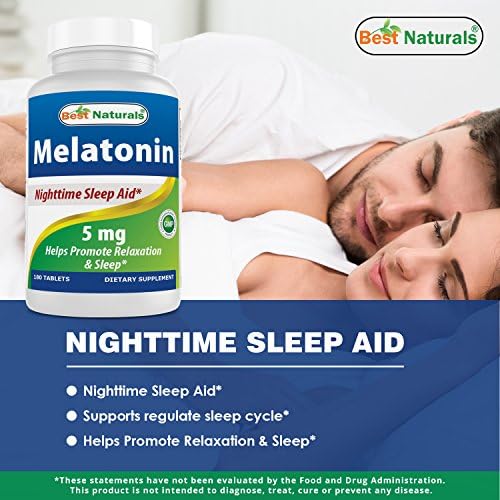 Најдобри Природни Мелатонин 5 мг 180 Таблети