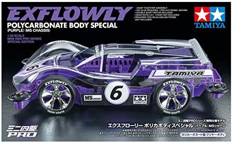 Tamiya 1/32 JR Pro Racing Exflowly Purple Special Mini 4WD комплет