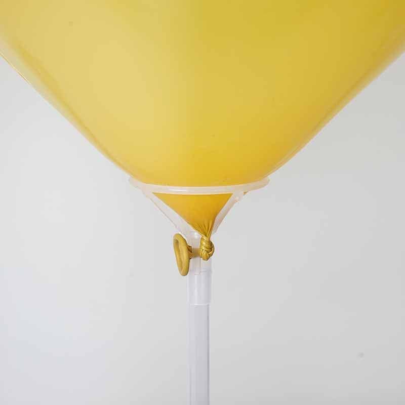 Ефавормарт 10 Пакување | 16 Јасно Пластични Балон Држач Стап, Балон Држач Колона