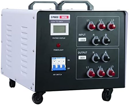 3kW трансформатор 3-фаза AC 220V до 380V конвертор на електрична енергија