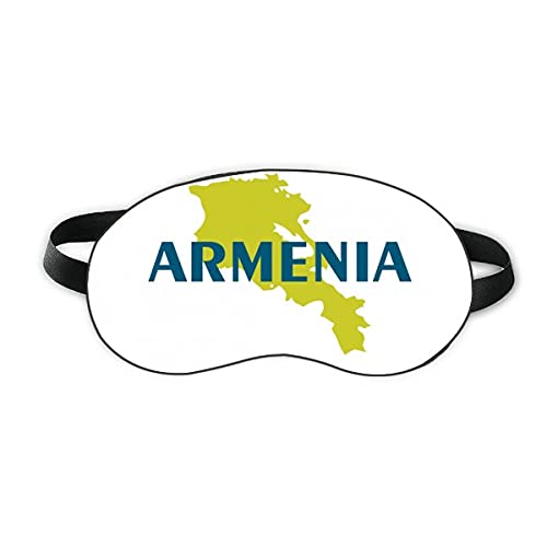 Карта Ерменија Европа Спиење на очите на очите мека ноќно следење на слепите сенка