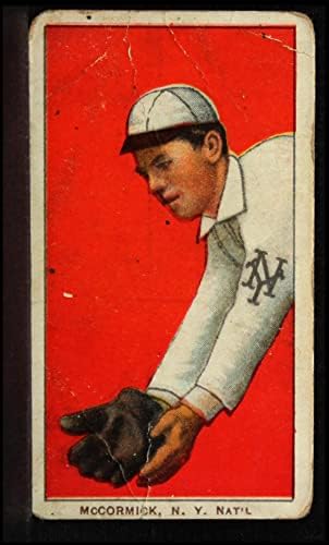 1909 T206 Moose McCormick New York Giants Fair Giants