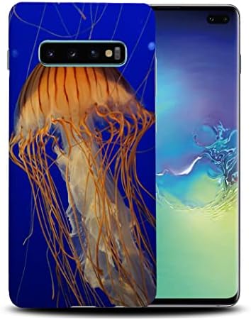Медуза морска риба водни 9 Телефонски куќиште за Samsung Galaxy S10+ Plus