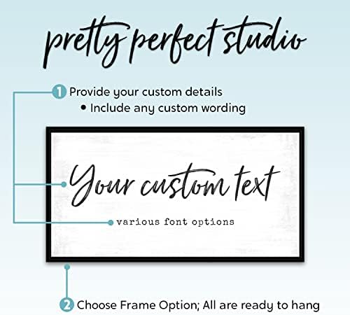 Прилично совршено студио Создадете свои сопствени знаци за понуда за дома, персонализирани инспиративни и мотивациони изреки на платно wallидна