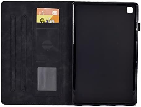 Таблети компјутерски случаи Премиум кожа кутија компатибилен со табулаторот Samsung Galaxy A 10.1 2019 SM-T510/T515 таблета, паметен
