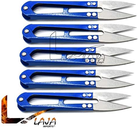 Лаја Увезува 5 ПАРЧИЊА Сите Метални Ножици Остри Монистра Машина За Сечење Нишки Риболов Линија У Ножици За Шиење
