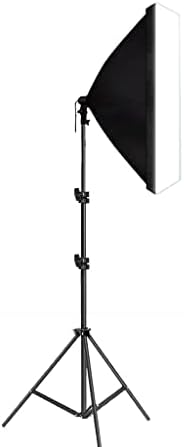 ZCMEB Photography Softbox осветлување мека кутија со статив E27 фотографски сијалица континуирано светло систем за фото студио