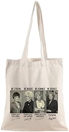 Златни инспирирани девојки за еднократно памучно платно торбички торби ТВ-шоу стока повеќенаменски празно платно кеси