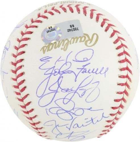 Тимот на шампиони во Светска серија во Бостон Ред Сокс го потпиша В.С. Бејзбол Штајнер Коа - Автограмирани бејзбол