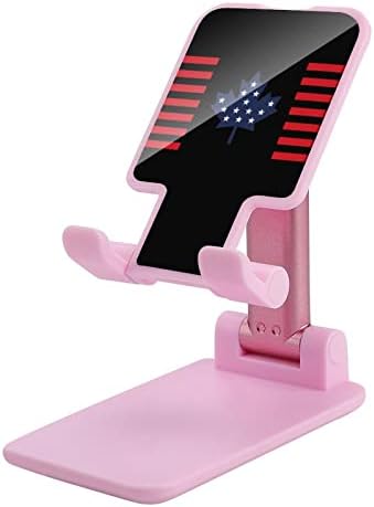 Знаме на САД Канада Смешно преклопување на десктоп мобилен телефон, преносни прилагодливи додатоци за биро