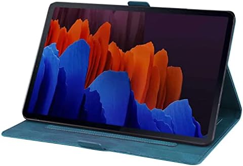 За Samsung Galaxy Tab S7 Fe 12.4 2021 SM-T730 SM-T736 & Galaxy Tab S7 Plus Case 12.4 2020 SM-T970 SM-T975 Пеперутка врежана преклопна држач за