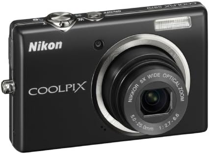 Nikon Coolpix S570 12MP дигитална камера со 5x широк агол на вибрации за намалување на вибрациите и 2,7-инчен LCD
