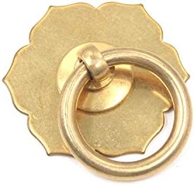 T tulead златна фиока влече прстен на кабинетот Повлечете ја рачката за влечење рачка за гардероба, влечете 2,16 x2