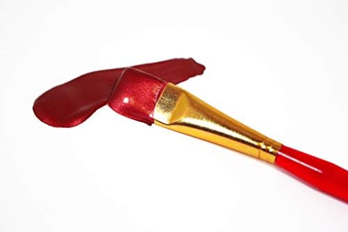 Сарџент уметност 22-1220 со 4-унца течна метална акрилна боја, црвена