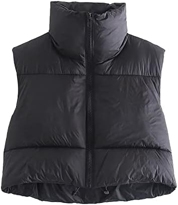Зимски палта на Foviguo, палто за падови за жени на земјоделски култури кои се зголемуваат со долги ракави, случајно ветерно