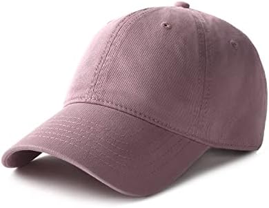 Furtalk женски бејзбол капа измиена памучна мека капа прилагодлива унисекс неструктурирана бејзбол капи
