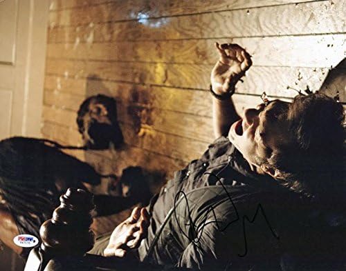 Дејвид Морисеј, The Walking Dead потпиша автентично 11x14 Photo PSA/DNA V67172