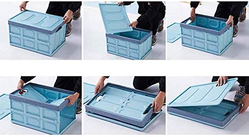 Постави канти за складирање UXZDX, коцка за складирање на кутии со капаци и рачки, организатор на корпа за корпи за корпи за корпи за корпи за