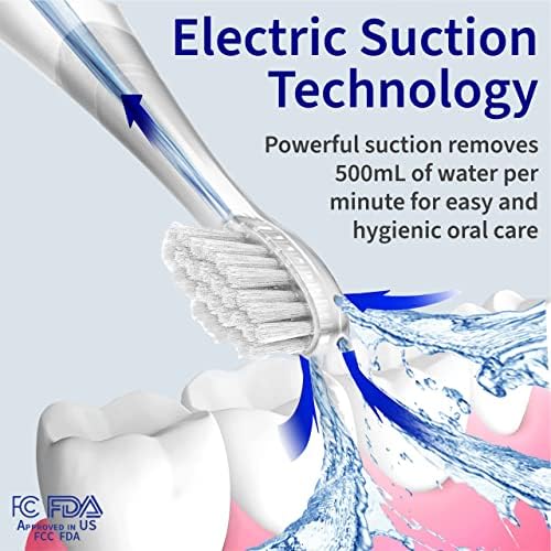 Електрична четка за заби на Bluereo G100 со вградена вшмукување на вода и звучни вибрации