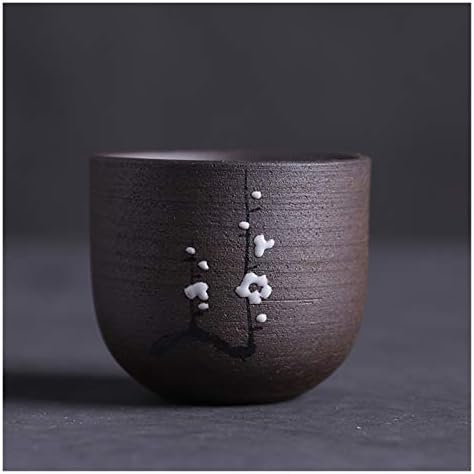 Керамички чај со чај со рачно обоени керамички чаши кинески кунг фу -чаша 65 мл