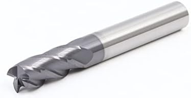 XiaoCHEN 1 парче сечење од не'рѓосувачки челик 58 степени 4 флејта CNC Tungten челик мелење на мелење крај, легура легура легура од карбид метал