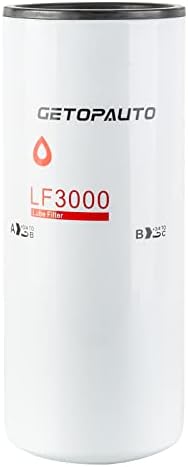 Getopauto LF3000 филтер за нафта Lube компатибилен со ISC 8.3L ISL/QSL 9.0L ISM N14 M11 дизел мотори Заменува 3401544 XLF75000