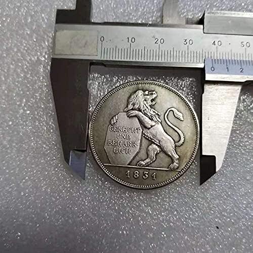 Антички Занаети 1831 Германски Сребрен Долар Комеморативна Монета Надворешна Трговија Девизна Колекција 1524