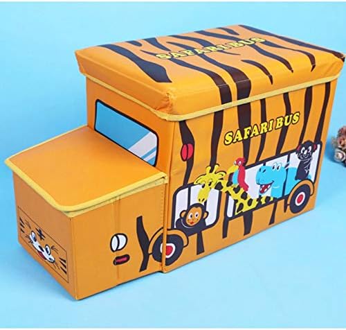 Анкус Голем Обложен Неткаен Стол За Складирање Преклопна Кутија За Складирање Мултифункционален Цртан Филм Животински Автомобил Шема