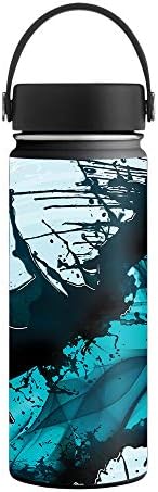 Mothyskins Кожата Компатибилен Со Хидро Колба 18 мл. Широка Уста-Див Прскање | Заштитен, Издржлив И Уникатен Капак За обвивка Од Винил Налепници