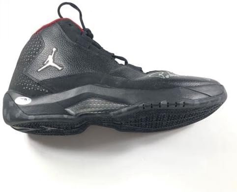 Патрик Евинг го потпиша Jordanордан чевли ПСА/ДНК Newујорк Никс автограмираше - автограмирани патики во НБА