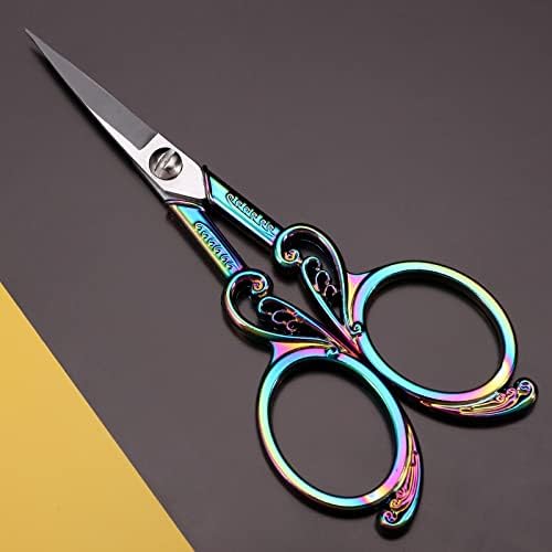 Ножици за везови детали за YouGuom - мали остри зашилени врвови за шиење, занаетчиски, уметнички дела, предиво за игли, конец, алатка